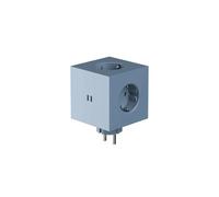 Avolt Square 2 Socket Shark Blue