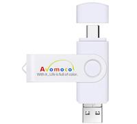 Avomoco Bastone di backup fotografico 3 in 1 da 512 GB per telefoni cellulari con porta TypeC/USB C e micro, tablet. Compatibile con iPhone15, 15Pro, Promax e Samsung, LG, Google, Hua Wei, Moto, One