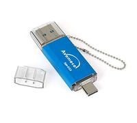 Avomoco USB 3.0/3.1 128GB Type C Dual High Speed Flash Drive for USB C Phones,Tablets,Photo Stick for Samsung Galaxy S8/S8+/S9/S9+,Note7/8/9,A6S/A9S,Google Pixel,LG,Hua Wei.(Not for MacBook pro 2018)