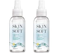 Avon - 2 spray per pelle standard So Soft Dry Oil da 150 ml, formulato con olio di jojoba e vitamina E per trattenere l'umidità, 2 x 150 ml