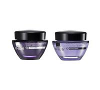 AVON Anew Platinum Duo Crema Giorno SPF20 e Notte | Duo Lifting al Collagene con Protinol | Idratante Anti Età Tonificante per Pelle Matura del Viso | 2x50ml