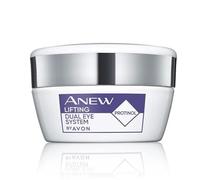 Avon Anew Platinum Lift & Tighten Dual Eye System 2 x 10 ml, con tecnologia Protinol™ e caffeina per aiutare a rassodare e idratare la pelle, riduce le linee sottili e il rilassamento, cruelty free