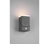 AVON APPLIQUE LED 7W 800lm, 3000K DA ESTERNO ANTRACITE ORIENTABILE CON SENSORE DI MOVIMENTO IP54 H. 16CM
