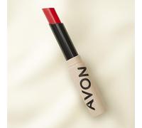 Avon Balsamo labbra con colore rosso, labbra perfette con cura e stile