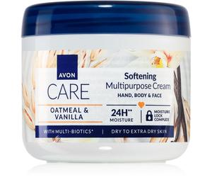 Avon Care Oatmeal & Vanilla crema multiuso per viso, mani e corpo 400 ml