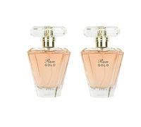 Avon, Eau de Parfum Rare Gold, 50 ml, confezione da 2, 100 ml in totale