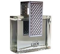 Avon Eau de Toilette spray Luck for Him da 75 ml (etichetta in lingua inglese)