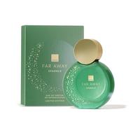 AVON Far Away Sparkle Eau de Parfum | Profumo Donna Lunga Durata | Fragranza Gourmand, Fruttata e Femminile con Pesca, Gelsomino e Pralina Caramellata | 50ml