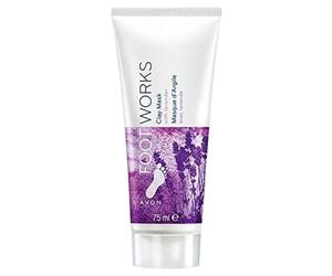 AVON Foot Works Maschera all'Argilla per piedi con Lavanda