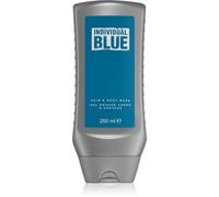 Avon Individual Blue gel doccia profumato 2 in 1 per uomo 250 ml