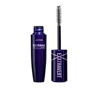 AVON Mascara Exxtravert Extreme Volume Blackest Black- Fino al doppio volume - Crea il tuo llok per ciglia più estremo - 9,5 ml - Nero intenso