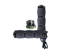 Avon mt air cushioned manopole riscaldate anodizzate nere
