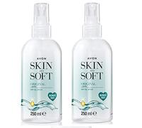 Avon pelle così Soft Original Dry Spray Oil BONUS Dimensione bottiglia da 250 ml - Confezione da 2
