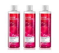Avon Raspberry Delight Gel Doccia | Lampone & Cassis | Infuso con estratti naturali | Confezione da 3