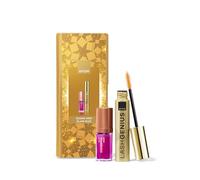 AVON Set Regalo Gleam and Glam Gift Set | Olio Labbra Nutriente SPF12 + Mascara Lash Genius + Scatola Regalo Make-up Occhi e Labbra