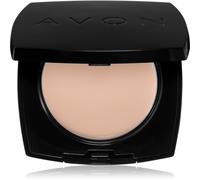 Avon True Colour fondotinta in crema effetto cipria colore 125G Warm Ivory 9 g