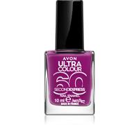Avon Ultra Colour 60 Second Express smalto per unghie e asciugatura rapida colore Grape Escape 10 ml