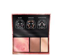 Avon Ultra Colour - Tavolozza 3 in 1 per il viso - Golden Hour