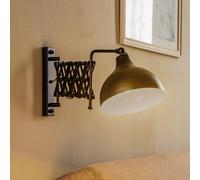 Avonni Applique HAP-9082-BSY con braccio a forbice, nero Avonni