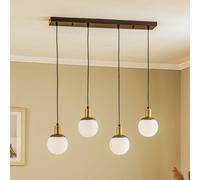 Avonni Lampada a sospensione AV-1838-4Y-BSY trave, 4 luci Avonni