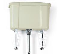 Avorio/Crema Alto Livello Ceramica Toilette Cisterna