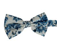 Avorio Rosa Blu Cotone Uomo Matrimonio Papillon Fazzoletto Da Frederick Thomas