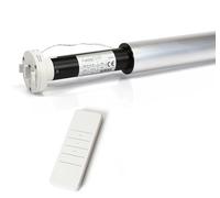 Avosdim - Tenda avvolgibile, kit motore a batteria ricaricabile + telecomando, installazione facile (tubo ø32 mm, LG Tube 120 cm)