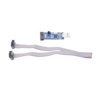 AVR USB Adattatori Microcontroller con 10Pin a 6Pin Adattatori Cavo Supporta Tutti I Chip AVR USB Programmatore Downloader