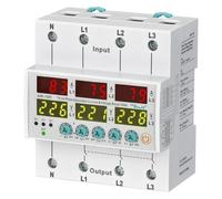 AVR-XXTF 3x380V+neutro Relè di sovracorrente e tensione 63A, 80A, 100A 1 pz(With Phase Sequency,80A)