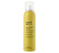 Avril - Deodorante spray da uomo biologico - 99% di origine naturale - Aloe Vera Bio - Profumo Embrun Legnoso - Certificato Bio Cosmos Organic - Prodotto vegano, Made in France - 150 ml