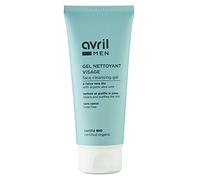 Avril - Gel detergente viso uomo biologico - Zinco PCA & Aloe Vera Bio - Senza sapone - Qualsiasi tipo di pelle - 99% di origine naturale - Certificato Bio Ecocert - Made in France - 100ml