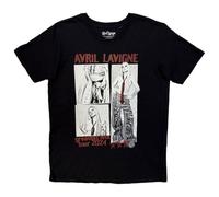 Avril Lavigne Greatest Hits T Shirt Size S