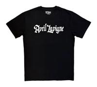 Avril Lavigne Logo Mono T Shirt Size S