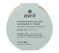 Avril - Shampoo Solido Capelli [TYPE] Bio - 100% di origine naturale - Prodotto vegano, certificato Bio Ecocert - Made in France (Capelli normali)