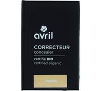 Avril - Correttore Bio - Texture Cremosa - Applicazione Dito o Pennello - 100% di origine naturale - Certificato Bio Ecocert - Made in Italy - 4g