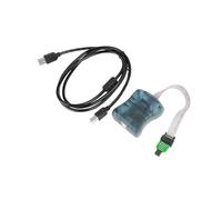 AVRISP mkII USB Programmer Downloader compatibile con l'originale AT ISP MKII Supporta AVR Studio 4 5 6 7 Per tutti i dispositivi AVR con interfacce ISP PDI TPI Include cavo USB