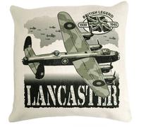 Avro Lancaster RAF WW2 Heavy Bomber Aircraft Azione Cuscino Interno Incluso
