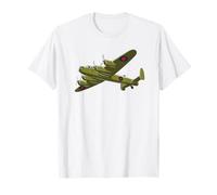Avro Lancaster WW2 Caccia Aereo Pilota Storia Aereo Amore Maglietta