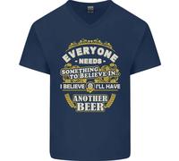 Avrò Un Altro Birra Divertente Alcolico Maglietta In Cotone A V Per Uomo