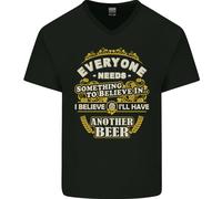 Avrò Un Altro Birra Divertente Alcolico Maglietta In Cotone A V Per Uomo