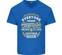 Avrò Un Altro Birra Divertente Alcolico Maglietta In Cotone A V Per Uomo