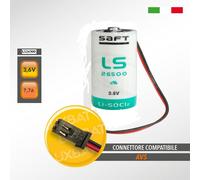 AVS LS26500 3,6V 8,5Ah Batteria al Litio SAFT, per OUTSPIDER