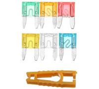 AVSBBYEPS TMP1105 Durevole 120Pcs Profilo di Piccole Dimensioni Mini Lama Assortimento Fusibili Set Auto Car Truck DG 5 10 15 20 25 30A Scatola dei