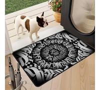 AVSMGP Tappeto 3D Rune Vortex Halloween - Tappeto Illusion Magic Circle Tappetino Antiscivolo Morbido Per Ingresso, Bagno, Scale, Sala Giochi, Soggiorno, Decorazioni Per Feste,B,60×90CM/23.62×35.4"