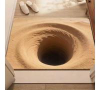 AVSMGP Tappeto Creativi Con Illusione Ottica 3D, Tappetino Antiscivolo A Pelo Corto Per Interni Ed Esterni - Ideali Per Arredamento Domestico, Sala Giochi, Cortile E Patio,A,50×80CM/2'7" x 1'8"