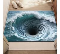 AVSMGP Tappeto Creativi Con Illusione Ottica 3D, Tappetino Antiscivolo A Pelo Corto Per Interni Ed Esterni - Ideali Per Arredamento Domestico, Sala Giochi, Cortile E Patio,C,120×160CM/5'3" x 3'11"