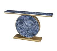 AVSMGP Tavolino leggero di lusso per ingresso, consolle per il corridoio, stretto divano lungo con struttura in metallo, per soggiorno, foyer, D, 150 × 30 × 80 cm/59 × 11,8 × 31,5"