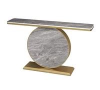 AVSMGP Tavolino leggero di lusso per ingresso, consolle per il corridoio, stretto divano lungo con struttura in metallo, per soggiorno, foyer, A,100 × 30 × 80 cm/39 × 11,8 × 31,5"
