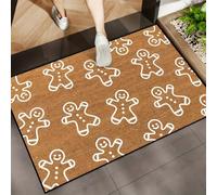 AVSMGP Zerbino Natalizio 3D Per Porta D'ingresso, Carino Tappeto Di Halloween Tappetini Di Benvenuto Antiscivolo E Assorbenti Per Soggiorno, Cucina, Interni Ed Esterni,T,80x120cm(31.5x47")