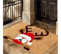 AVSMGP Zerbino Natalizio 3D Per Porta D'ingresso, Carino Tappeto Di Halloween Tappetini Di Benvenuto Antiscivolo E Assorbenti Per Soggiorno, Cucina, Interni Ed Esterni,C,180x240cm(70x 94.5")